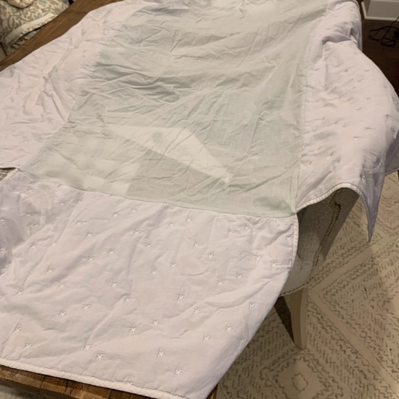 Pottery Barn Kids Other Pottery Barn Kids Crib Bed Skirt Grey With